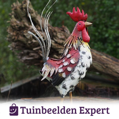 metalen tuinbeeld