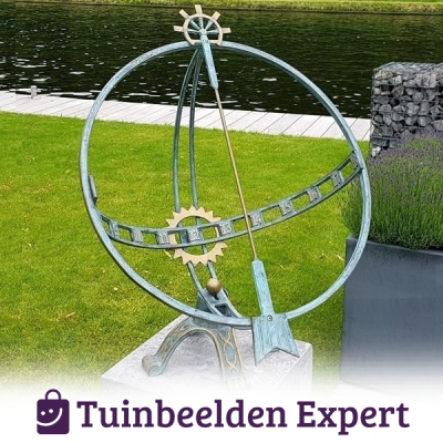 grote bronzen zonnewijze